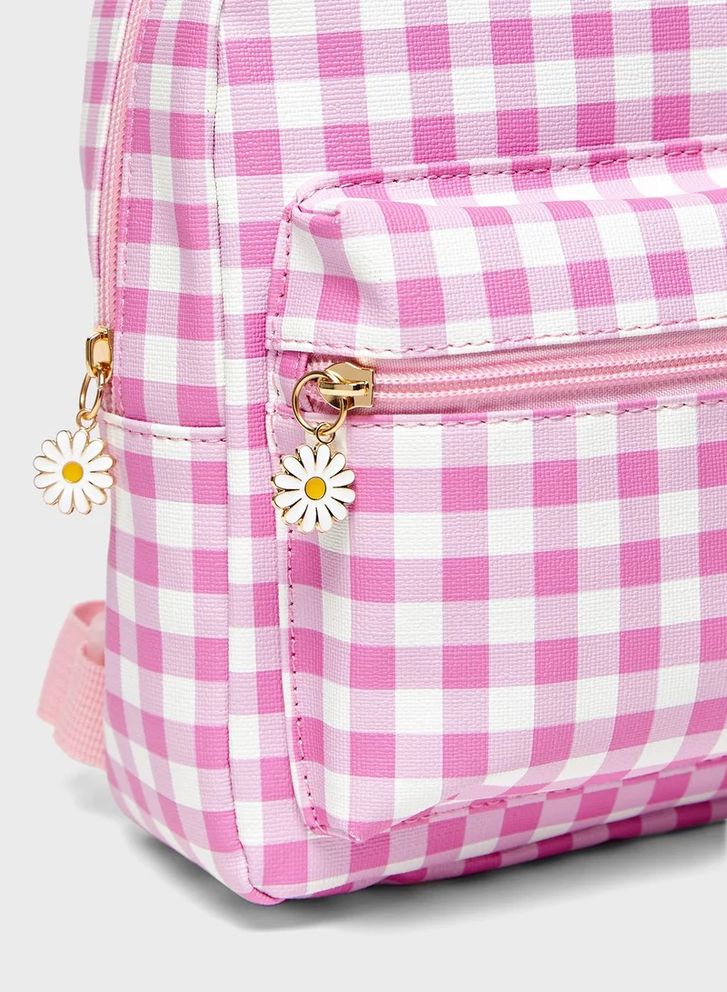 shoexpress Kids Front Zip Backpack