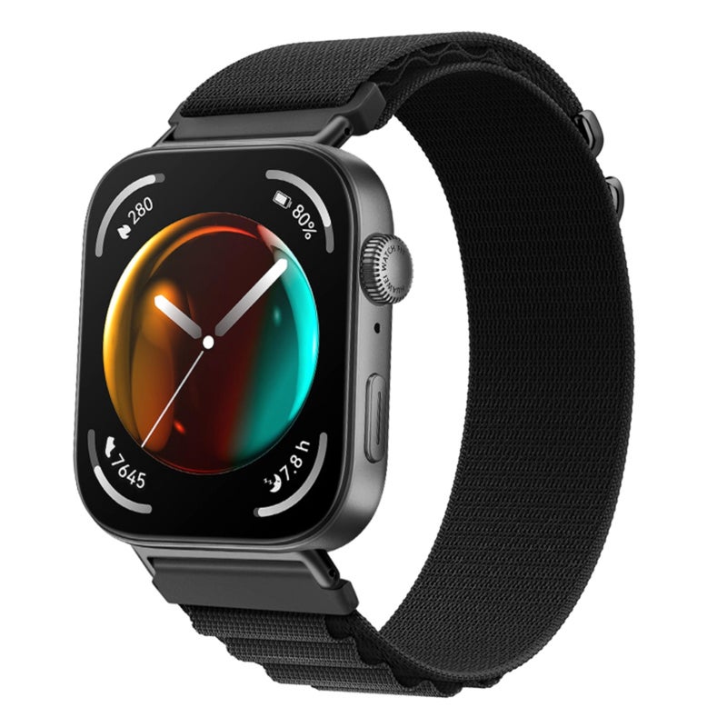 NESLIN Nylon Alpine Loop Band Compatible with Huawei Watch Fit 4/4 Pro/3 – Breathable Sports Replacement Strap - Image 2