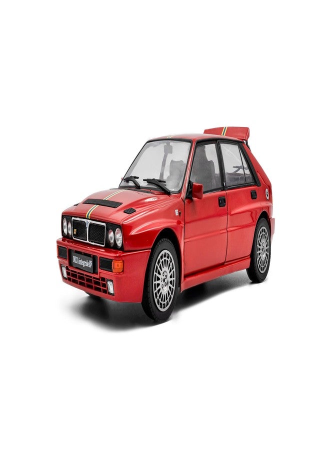 Solido 1:18 Scale Lancia Delta Hf Integrale Edizione Finale Red 1995 - Reference Samples Diecast Model Car S1807807 - Image 1