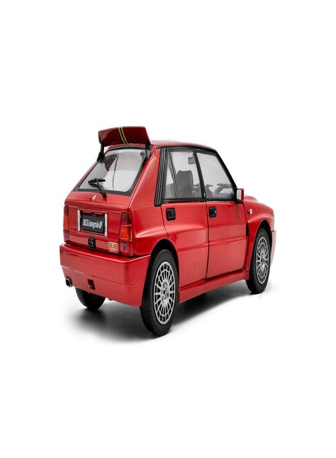 Solido 1:18 Scale Lancia Delta Hf Integrale Edizione Finale Red 1995 - Reference Samples Diecast Model Car S1807807 - Image 3