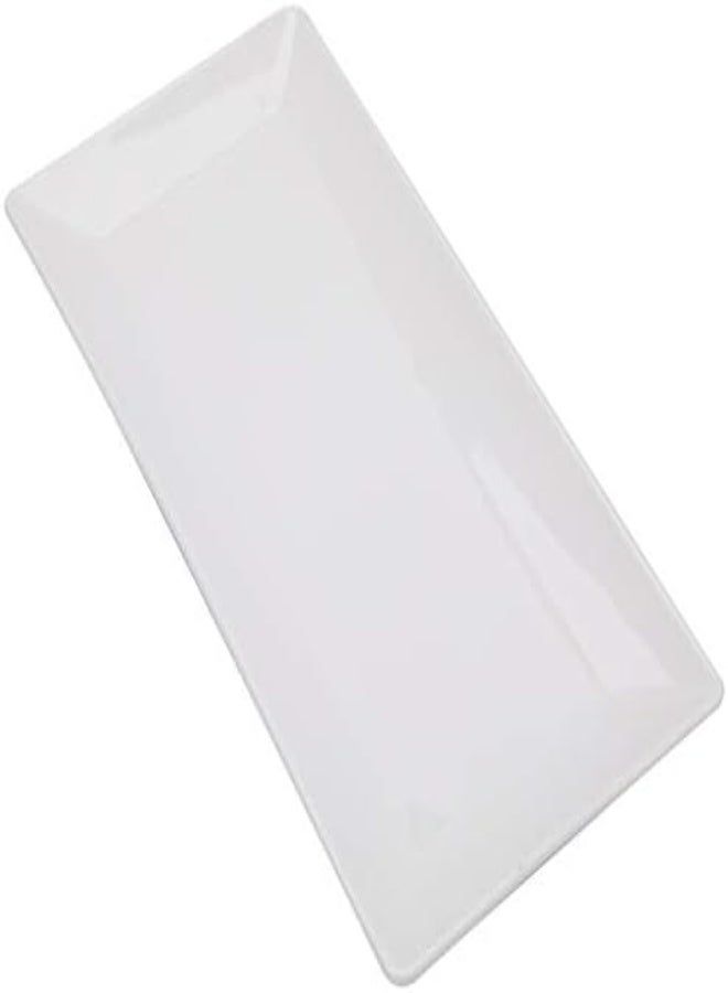 AKDC Foraineam 4 Pack Porcelain Serving Platters 10-1/4 X 5 Inch Rectangular Serving Trays, Dessert, Appetizer, Salad Side Plates - Image 3