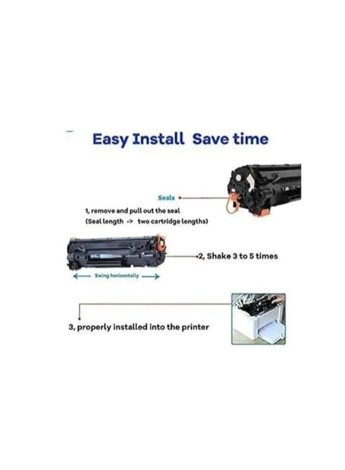 Terabyte 106A Compatible Toner Cartridge W1106A for Laser 107 MFP135 MFP137 - Image 3