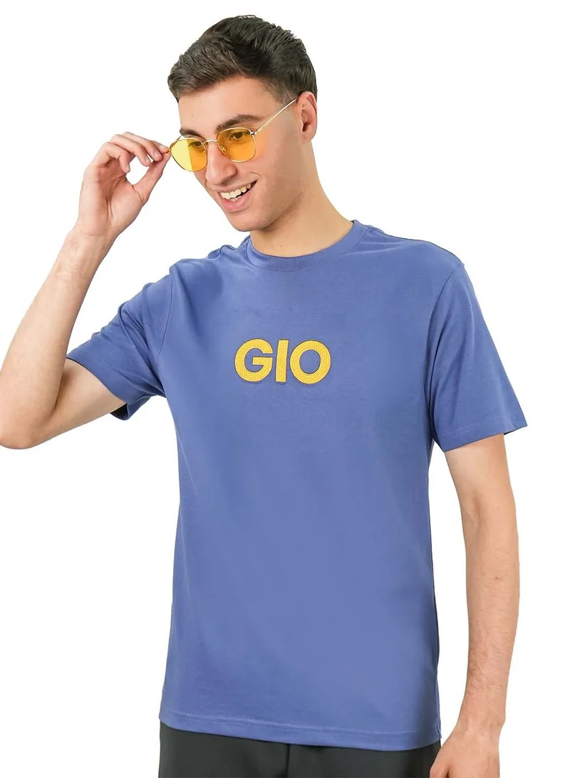 Men's Cotton Signature Print Tee