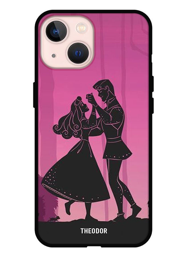 Theodor Protective Case Cover For iPhone 13 Mini Cinderella Vector - Image 1