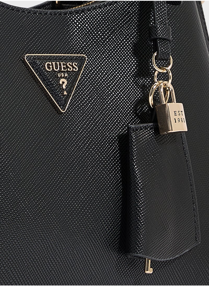 GUESS - Eco Jazlynn Girlfriend Satchel - Image 1