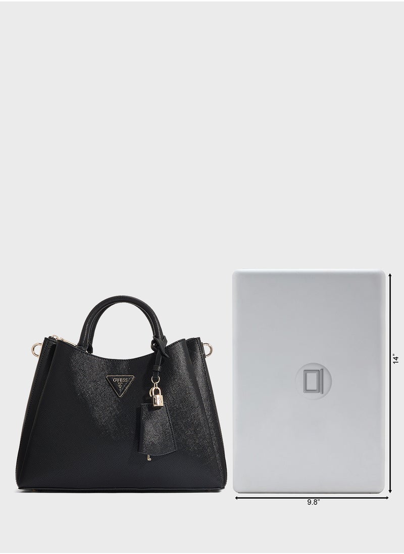 GUESS - Eco Jazlynn Girlfriend Satchel - Image 1