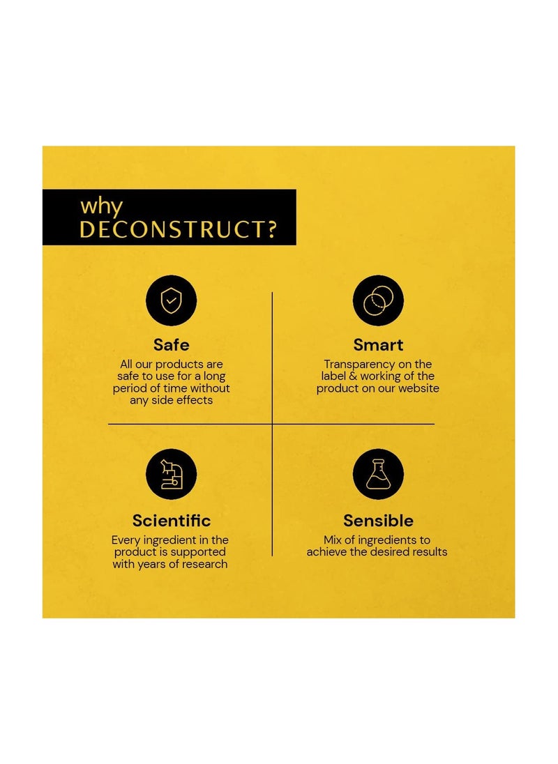 Deconstruct - Deconstruct Brightening Serum 10% Niacinamide + 0.3% Alpha Arbutin | 2 actives, 1 serum | Reduces Pigmentation, Dark Spots & Marks | Works on Tan & Freckles | 30 ML - Image 1