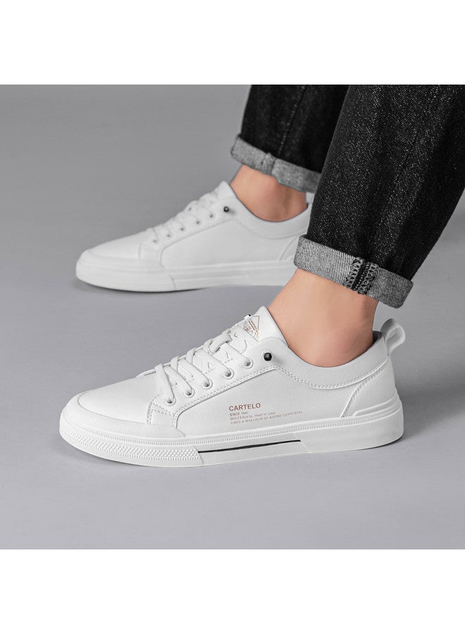 CARTELO Hot Item【ultra-thin & Skin-friendly】men's Casual Sneakers, Breathable Canvas Shoes, Versatile Leisure Sports Shoes, White Sneakers For Men - Image 5