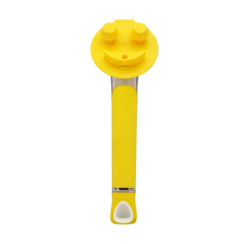 مقبض الإسفنج المبتسم الأصلي؟ مقبض توزيع الصابون من Smileeez؟ - عصا الأطباق لإسفنجة التنظيف (أصفر)؟