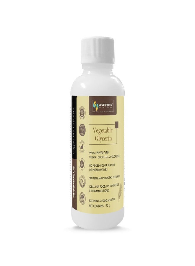 Sharrets Pure Vegetable Glycerin 170g, Edible USP Food Grade & Vegan, Liquid - Image 1