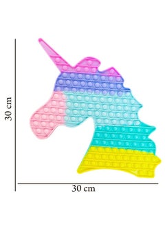 برايم بي جافاودان Prime Push Pop Bubble Fidget Unicorn Shape غير سامة للتخلص من الإجهاد من السيليكون  - Image 2