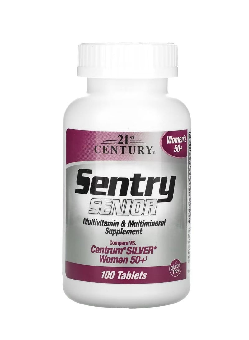 21st Century Sentry Senior Multivitamin & Multimineral Supplement Women 50+ 100 Tablets - Image 1