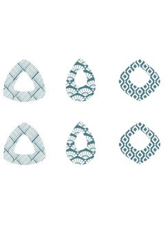 Gleway Gleway Polymer Clay Cutters Set, 6 PCS Clay Earring Cutters for Polymer Clay Jewelry Supplies, Basic Polymer Clay Earrings Cutters Tools Boho Earring Cutters for Polymer Clay  - Image 3