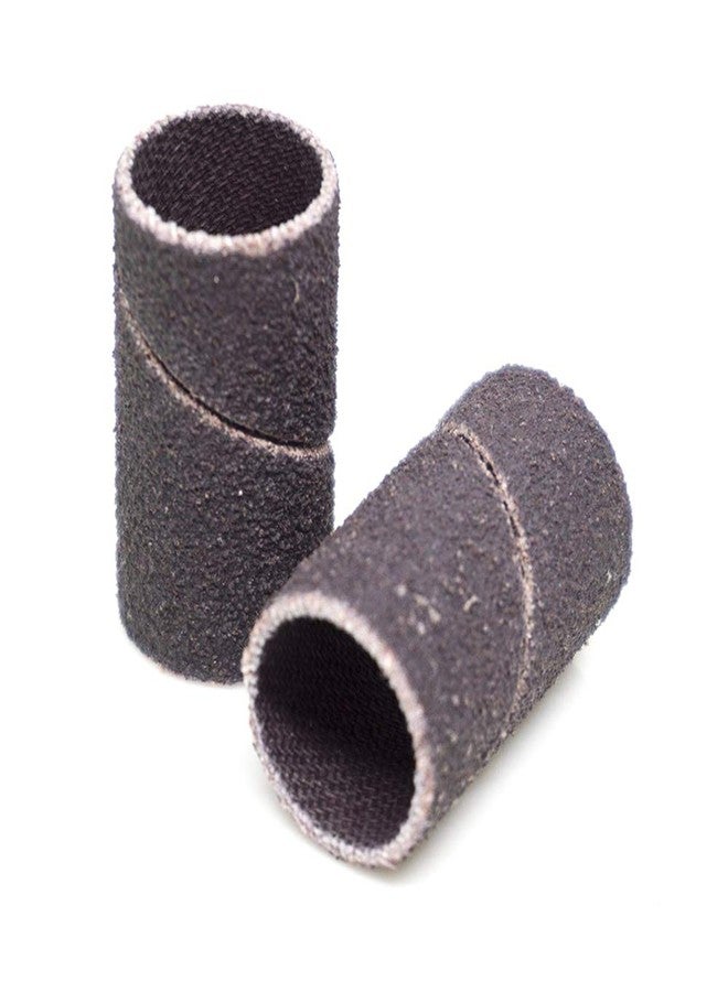 كاشطة القياس أشرطة صنفرة من أكسيد الألومنيوم من Benchmark Abrasives مقاس 1/2 بوصة × 1 بوصة، أشرطة حلزونية ملحقة لصنفرة دوارة للمثقاب وماكينة الصنفرة، صنفرة تلميع المعادن لأعمال النجارة - أداة صنفرة (عبوة من 10 قطع)، حبيبات 80 - Image 3