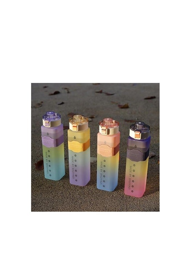 Shuiyinzi Multicolored Sports Water Bottle - Image 3