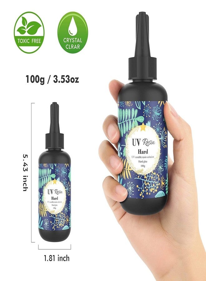 Artnery UV Resin Hard with 50g Pointed Nozzle for Easy Release for Jewelry Making and DIY Resin Art - Image 3