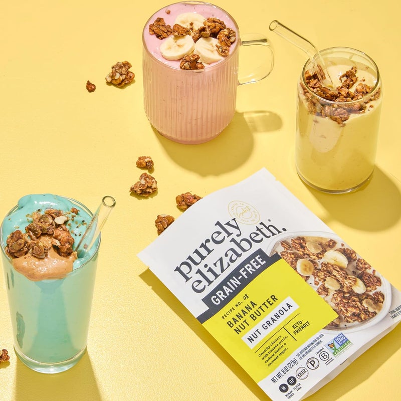 Purely Elizabeth Grain-Free Banana Nut Butter Granola - Image 5