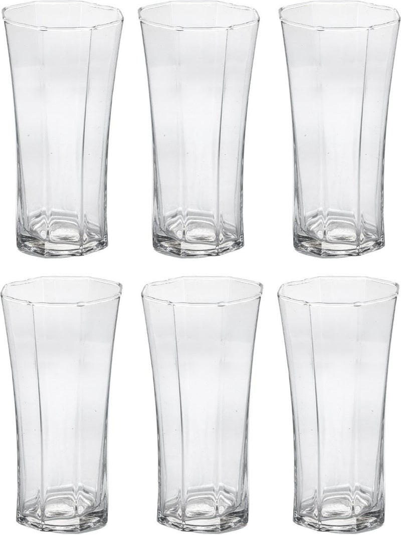 Somil Clear Elegance Timeless Glass Designs for Every Occasion 200 ml Capacity Pack of 12 Size 12 X 65 X 65 Cm - Image 2