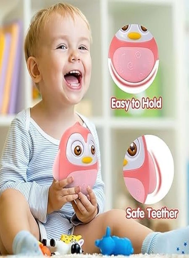 SMARTEZO Baby Toy ROLLYPOLLY Penguin Tumbler Toy for 6 Month and Above with Automatic Blinking Eyes and Sound, Best Gift for Toddlers - Image 2