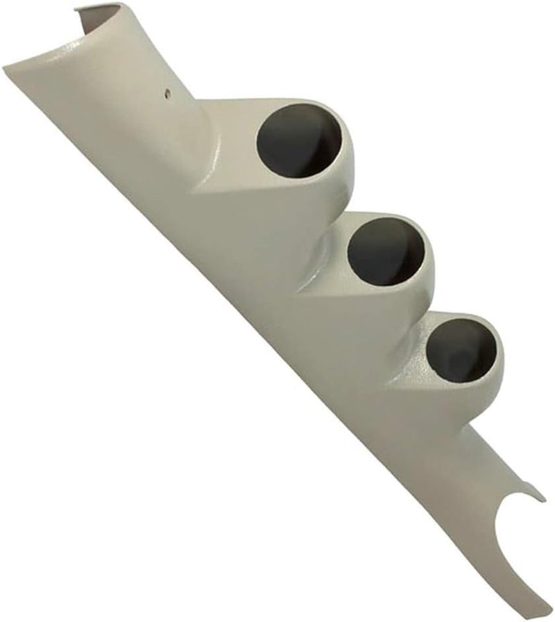 GlowShift Taupe Triple Pillar Pod for 2003-2009 Dodge Ram - Image 1