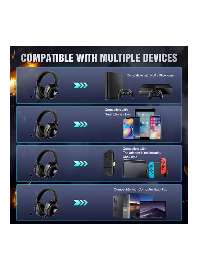 NIBEMINENT X11 Wired Stereo Gaming Headphones  - Image 2