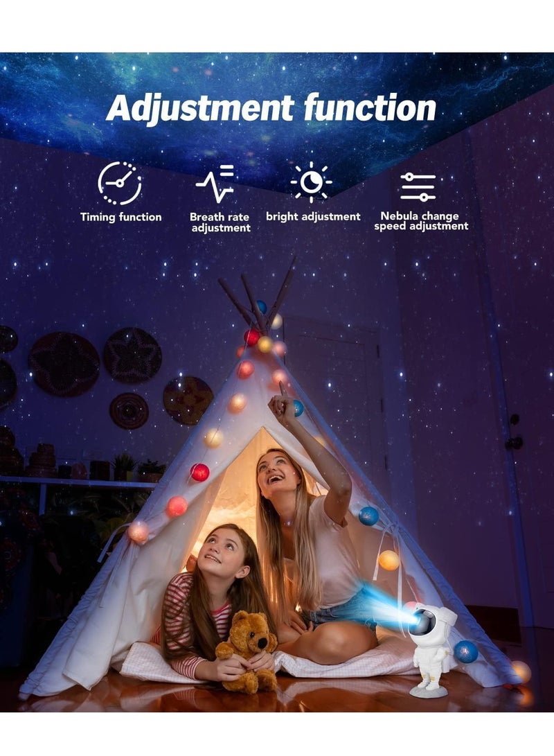 ELTRAZONE Star Projector Night Lights,Kids Room Decor Aesthetic,Tiktok Astronaut Nebula Galaxy Projector Night Light,Remote Control Timing and 360°Magnetic Head,Lights for Bedroom,Gaming Room Deco. - Image 3