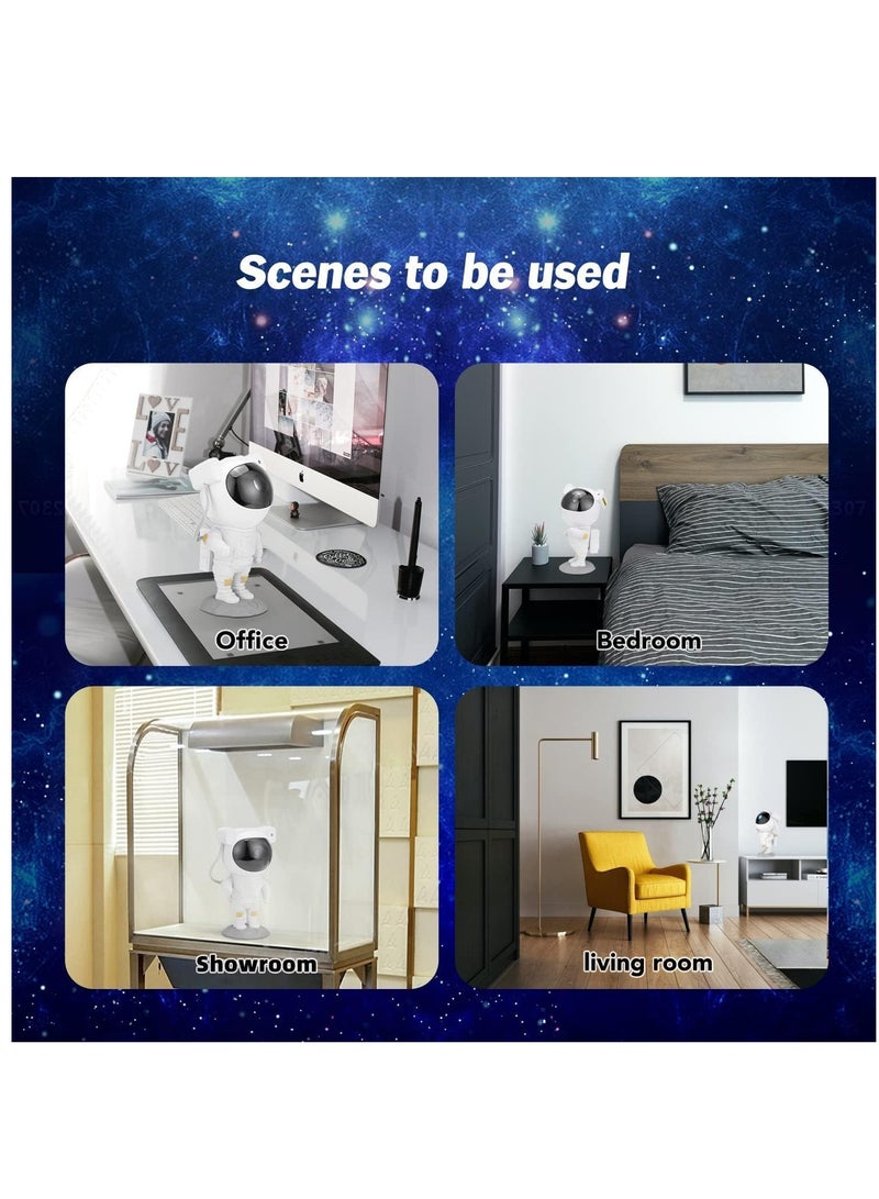 ELTRAZONE Star Projector Night Lights,Kids Room Decor Aesthetic,Tiktok Astronaut Nebula Galaxy Projector Night Light,Remote Control Timing and 360°Magnetic Head,Lights for Bedroom,Gaming Room Deco. - Image 2