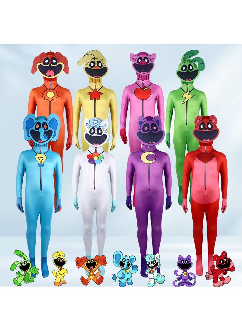 1 Set Party Cosplay Poppy Playtime Kickin Chicken Costume For Kids Adult With Masks - Image 3