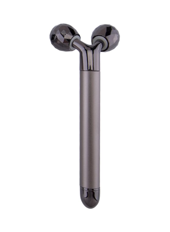 NIBEMINENT Electric Jade Massager Roller Black