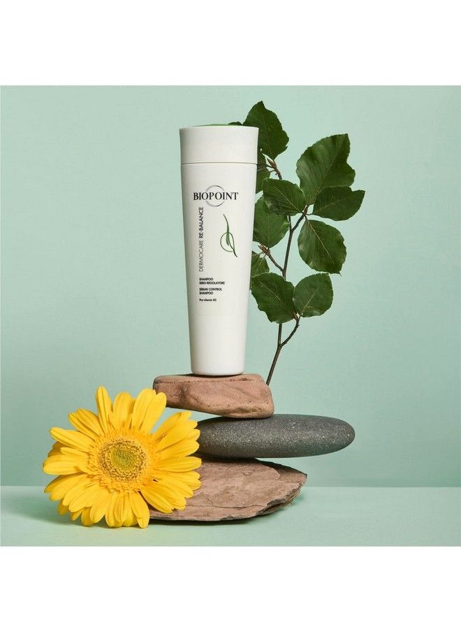 BioPoint - Rebalancing Shampoo For Oily Scalp And Dry Ends Dermocare Shampoo For Oily Hair Sebum Regulating Shampoo For Greasy Hair Oily Scalp Shampoo Dermocare Rebalance Oily Scalp Treatment - Image 1