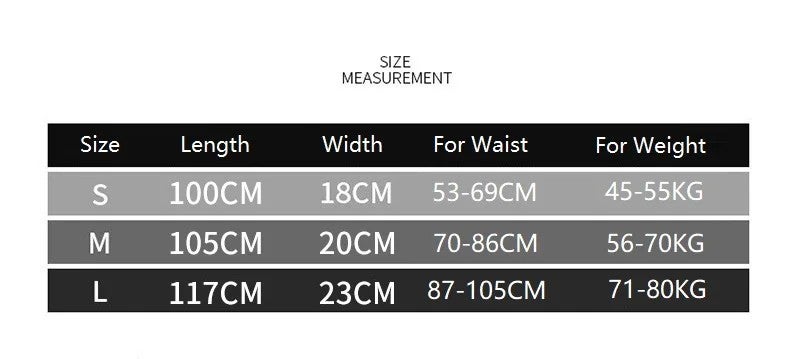 Bluejw Neoprene Waist Trainer Corset Body Shaper - Waist Trimmer Tummy Slimming Belt - Fitness Waist Support Gym Sweat Belt - Lumbar Back Support - Image 2