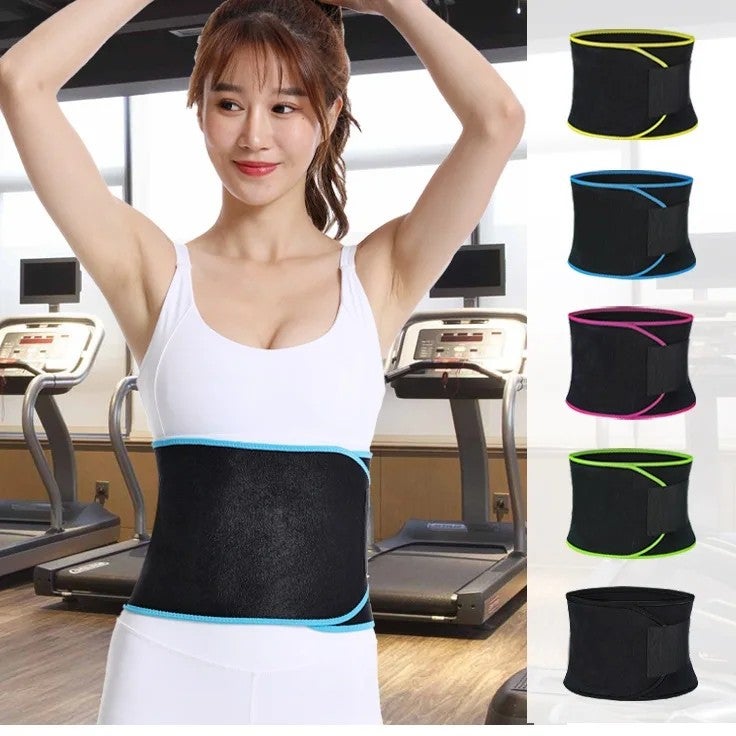Bluejw Neoprene Waist Trainer Corset Body Shaper - Waist Trimmer Tummy Slimming Belt - Fitness Waist Support Gym Sweat Belt - Lumbar Back Support - Image 5