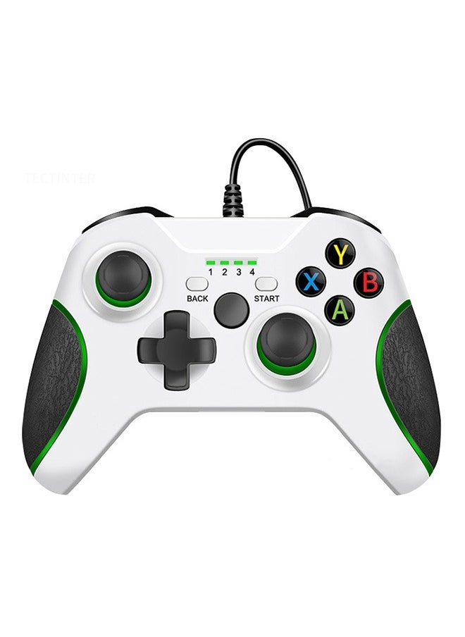 ماركة غير محددة - وحدة تحكم سلكية لأجهزة Xbox One/Xbox Series X|S، وحدة تحكم Xbox السلكية مع اهتزاز مزدوج ومقبس صوت، وحدة تحكم سلكية لـ Xbox USB Gamepad Joypad لأجهزة Xbox 1X/S/Series S|X/PC (Win7/8/10) - Image 1