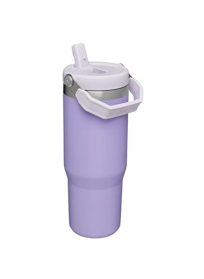 Stanley IceFlow Stainless Steel Tumbler - Vacuum Insulated Water Bottle for Home, Office or Car Reusable Cup with Straw Leak Resistant Flip Cold for 12 Hours or Iced for 2 Days, 30oz - Image 2