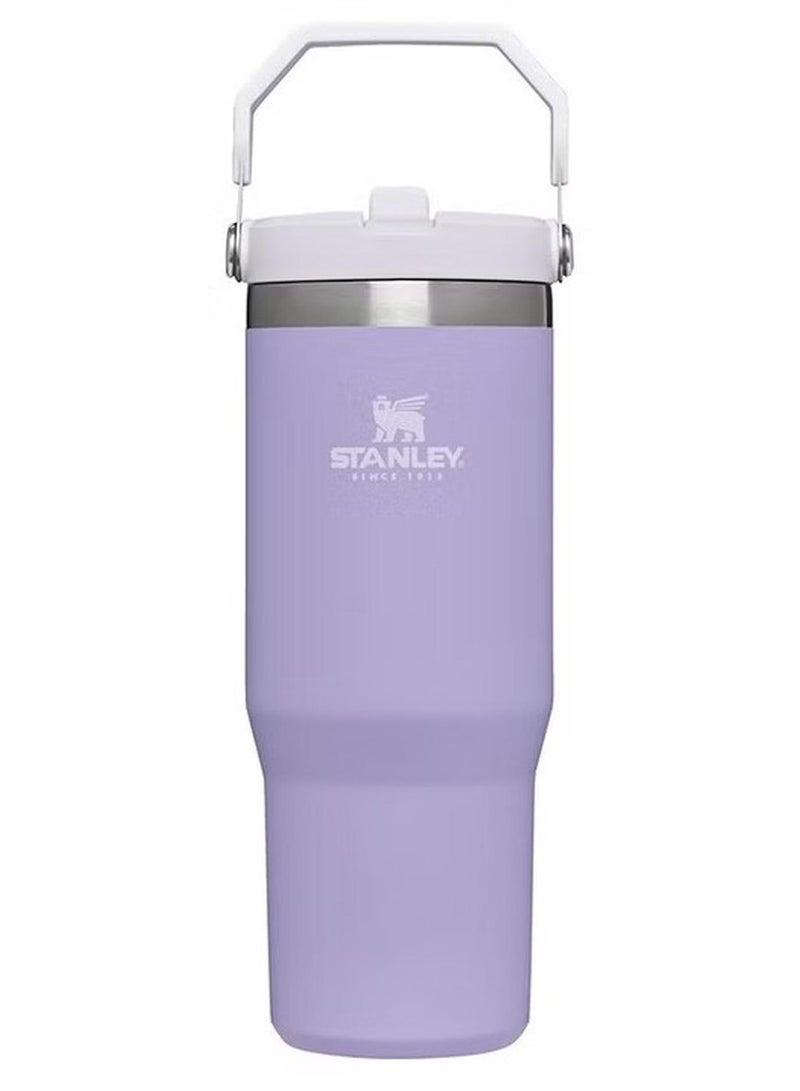 ستانلي كوب ستانلي كلاسيك آيس فلو فليب سترو سعة 30 أونصة، بنفسجي - Image 1