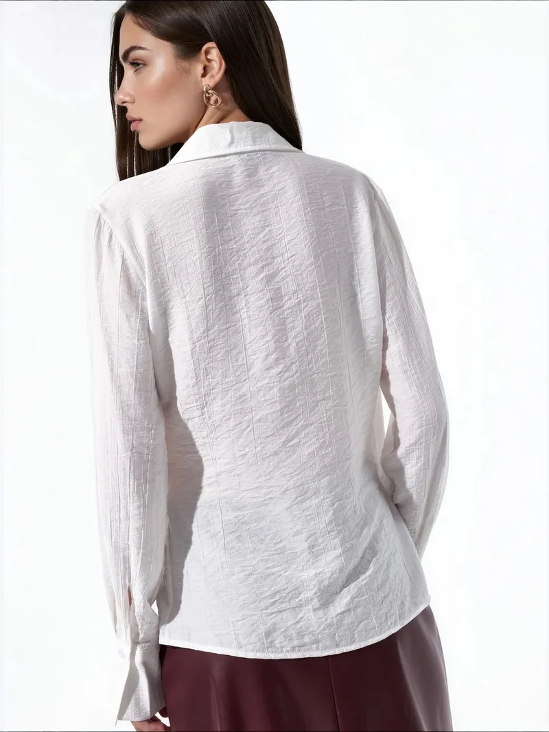 بوسيم BUSEM Women's Shirt Collar Shirt