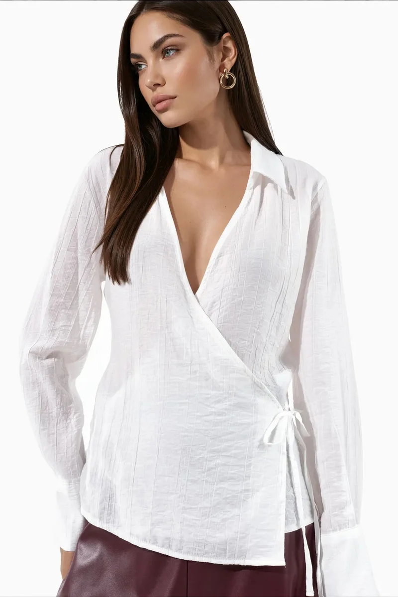 Busem BUSEM Women's Shirt Collar Shirt