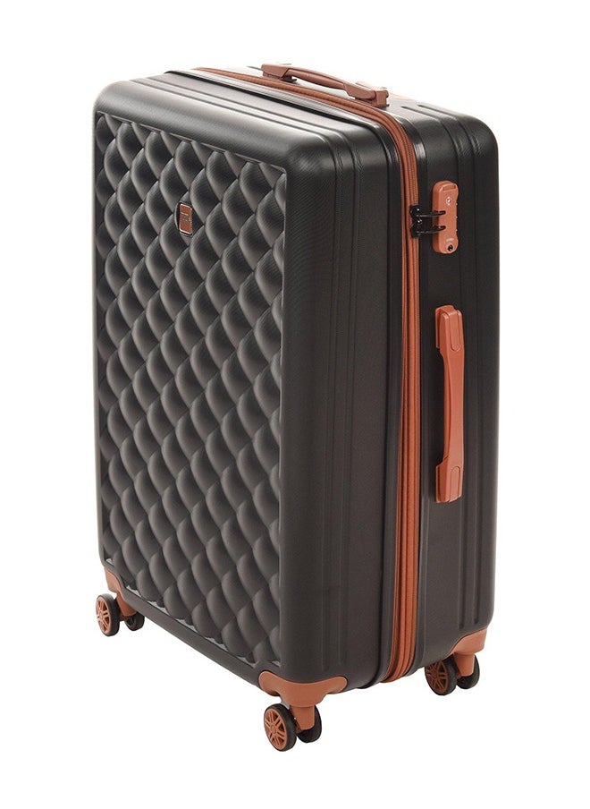 Travel Plus مجموعة من 3 قطع من حقائب الأمتعة بعجلات مقاس 20 و26 و30 بوصة باللون الأسود  - Image 3