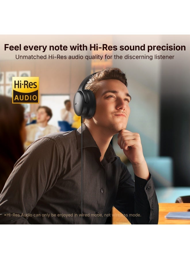 إيرفن سماعات EarFun Tune Pro لاسلكية بخاصية إلغاء الضوضاء النسماعات EarFun Tune Pro لاسلكية بخاصية إلغاء الضوضاء النشط، مزودة بـ 5 ميكروفونات، وقت تشغيل يصل إلى 120 ساعة، صوت عالي الدقة Hi-Res، إعدادات EQ مخصصة عبر التطبيق، تصميم مريح، Bluetooth 5.4، ودعم الاتصال المتعدد بين جهازين.شط، مزودة بـ 5 ميكروفونات، وقت تشغيل يصل إلى 120 ساعة، صوت Hi-Res، إعدادات EQ مخصصة عبر التطبيق، تصميم مريح، Bluetooth 5.4، ودعم الاتصال المتعدد. - Image 5