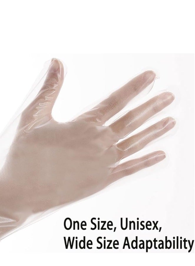 Long Disposable Gloves, 50 PCS 60cm Household Cleaning Gloves with Thick, Disposable Gloves with Elastic Cuff, Kitchen Dishwashing Gloves, Food Handling Gloves, Vegetable Washing Gloves  - Image 5