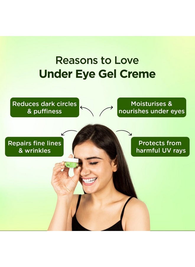 Bella Vita Organic Eyelift Hydrating Natural Under Eye Cream Gel For Dark Circles, Puffy Eyes, Wrinkles & Removal Of Fine Lines For Women & Men, 20 Gm  - Image 5