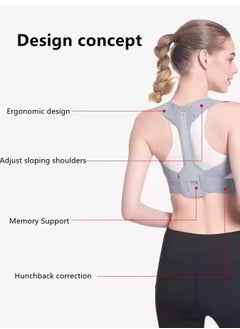 KIIUMI Posture Corrector for Men and Women FDA Approved Adjustable Upper Back Brace for Support and Spinal Alignment, Providing Shoulder-Neck-Back Pain Relief  - Image 2