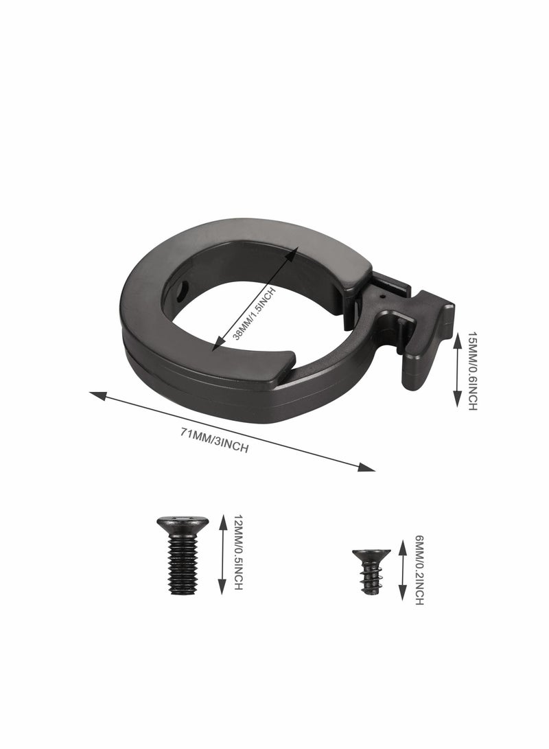 Front Round Locking Ring Folding Guard Ring Compatible with for Ninebot MAX G30 Electric Scooter Parts  - Image 2