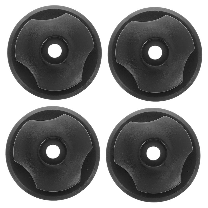 4 Pack Heavy Duty Car Trunk Hooks with Screws and Adhesive Tape for Cargo Net and Luggage Security - Image 2