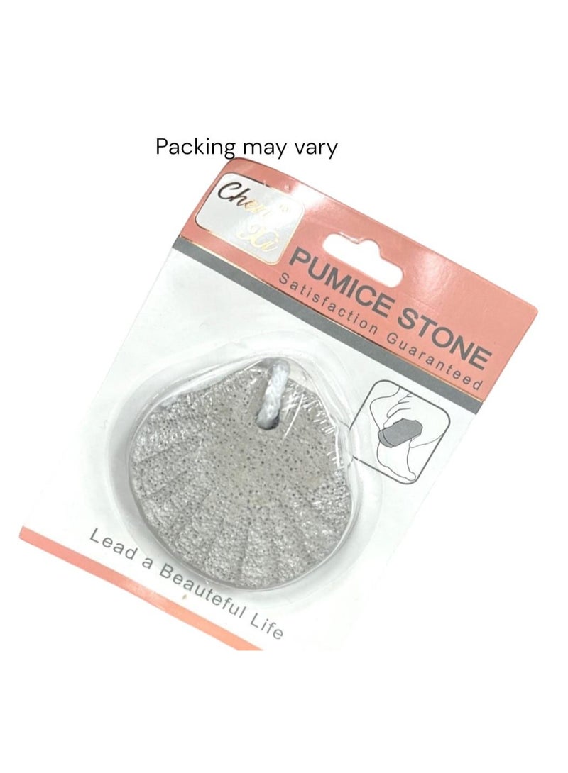 حجر خفاف لإزالة الجلد الميت والخشن – أداة تقشير القدم والعناية بالكعبين واليدين والجسم – حجر طبيعي لإزالة الكالو والجلد الجاف – قابل لإعادة الاستخدام (قطعة واحدة – ألوان متعددة)