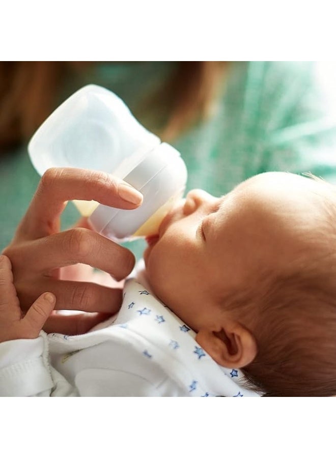 فيليبس ببرونة أطفال زجاج أصلية لحديثي الولادة – رضاعة طبيعية وتقليل المغص - Image 2