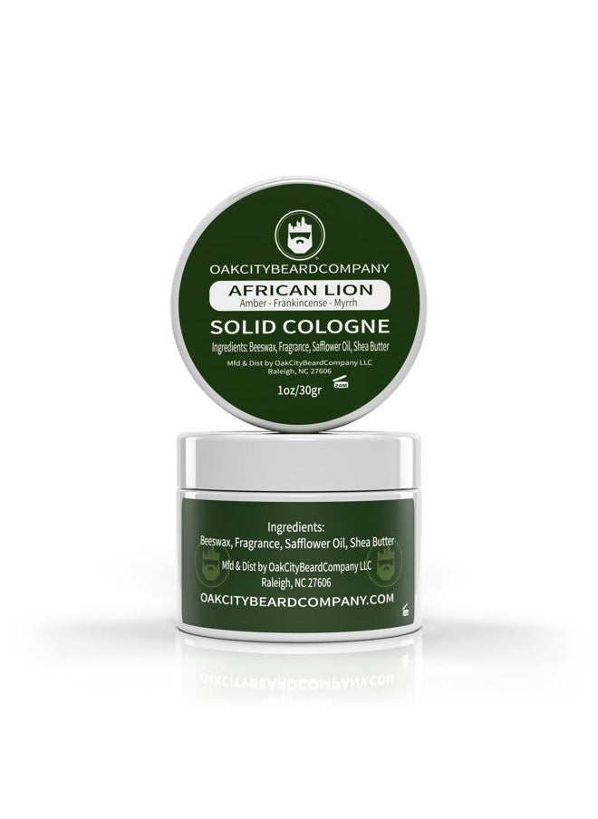 Oak City Beard Company - Sandalwood Vanilla - Solid Cologne - 1 Ounce - Sandalwood - Vanilla - Tonka Bean - Image 1