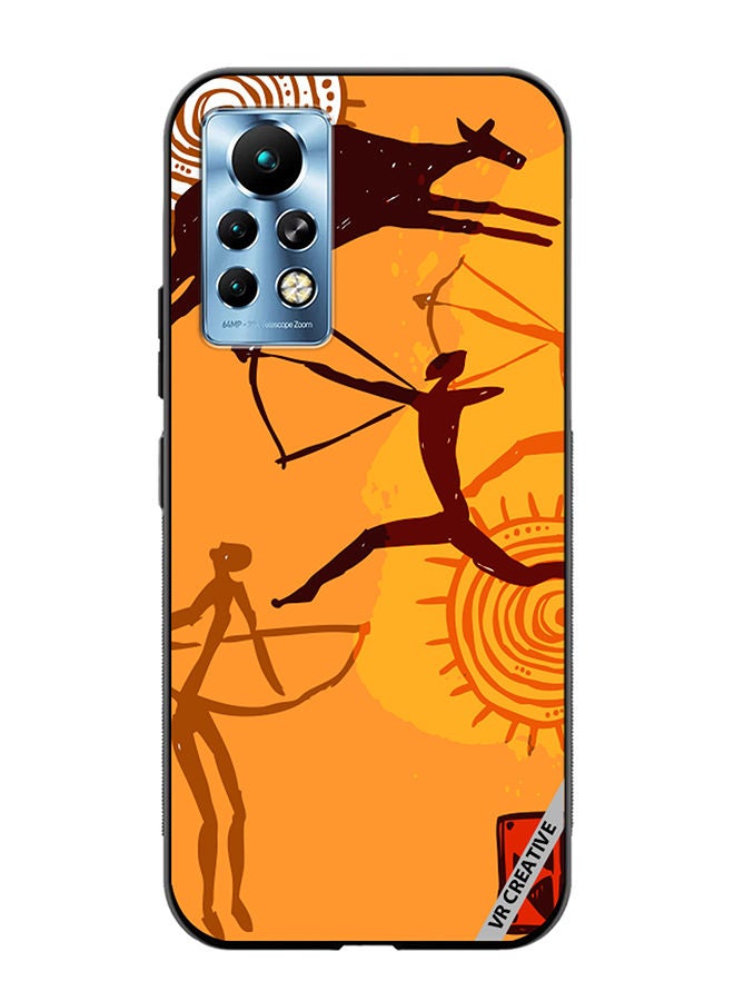 VR CREATIVE Protective Case Cover For Infinix Note 11 Pro African Art Design Multicolour - Image 1