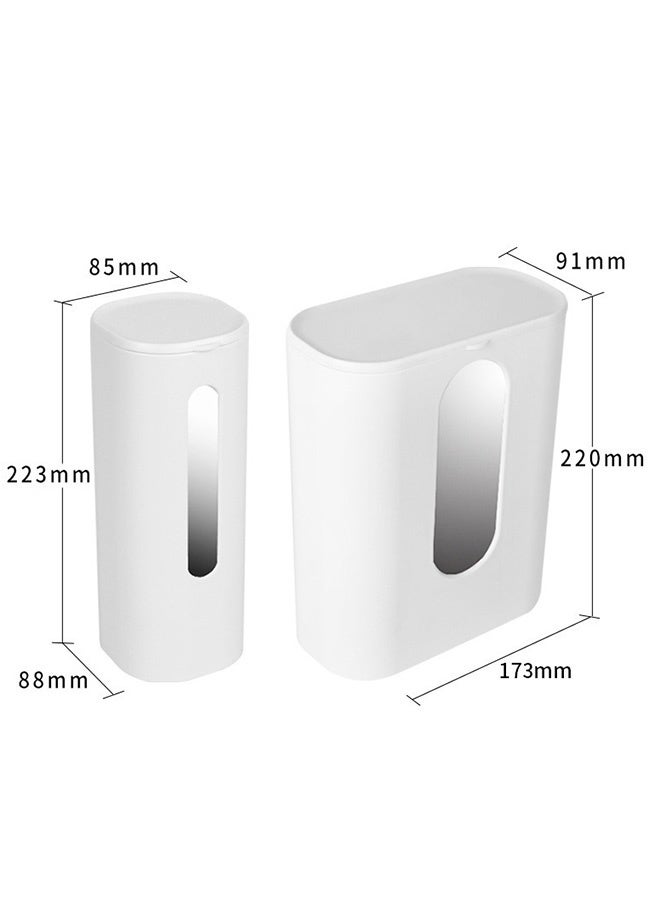 Single tube disposable cup dispenser Automatic cup remover for cone or flat cups 22 x 9 x 9 cm - Image 5