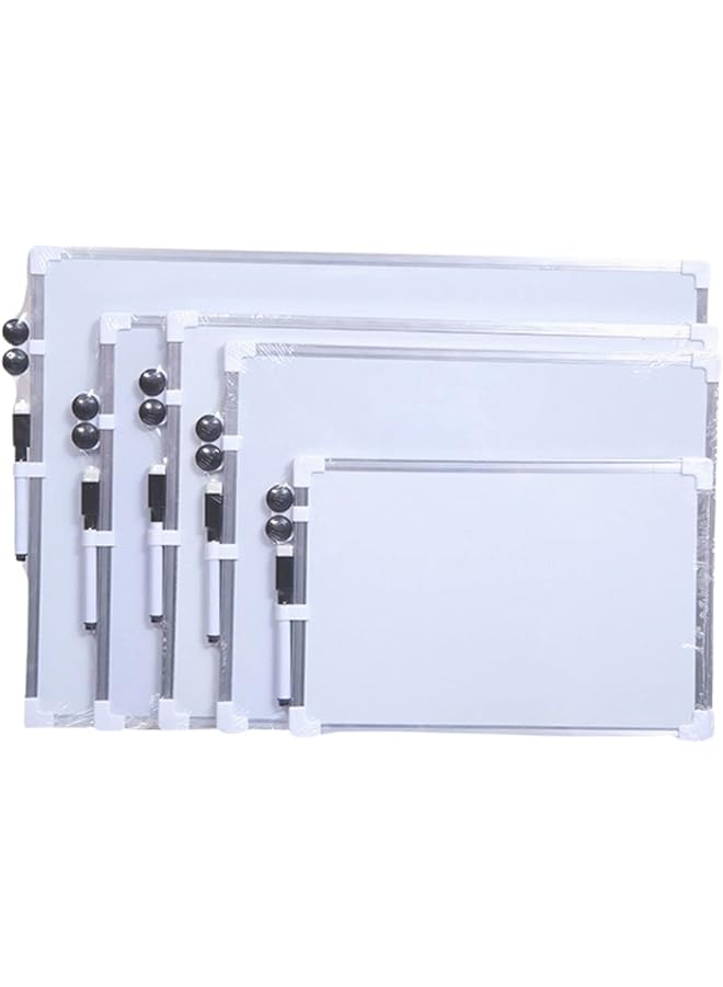 erorex Whiteboard Double Sided Magnetic White Board Set With Marker Pen For Charts Checklists Daily Planner Grocery Lists Selling Products Meals Planner And Drawing Small White Board 30 X 20  - Image 4